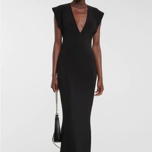 Norma Kamali Black Evening Gown